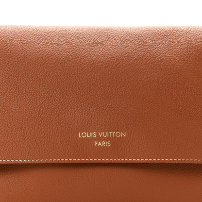 Louis Vuitton Grained Calfskin Low Key Messenger Cognac 8 of 10