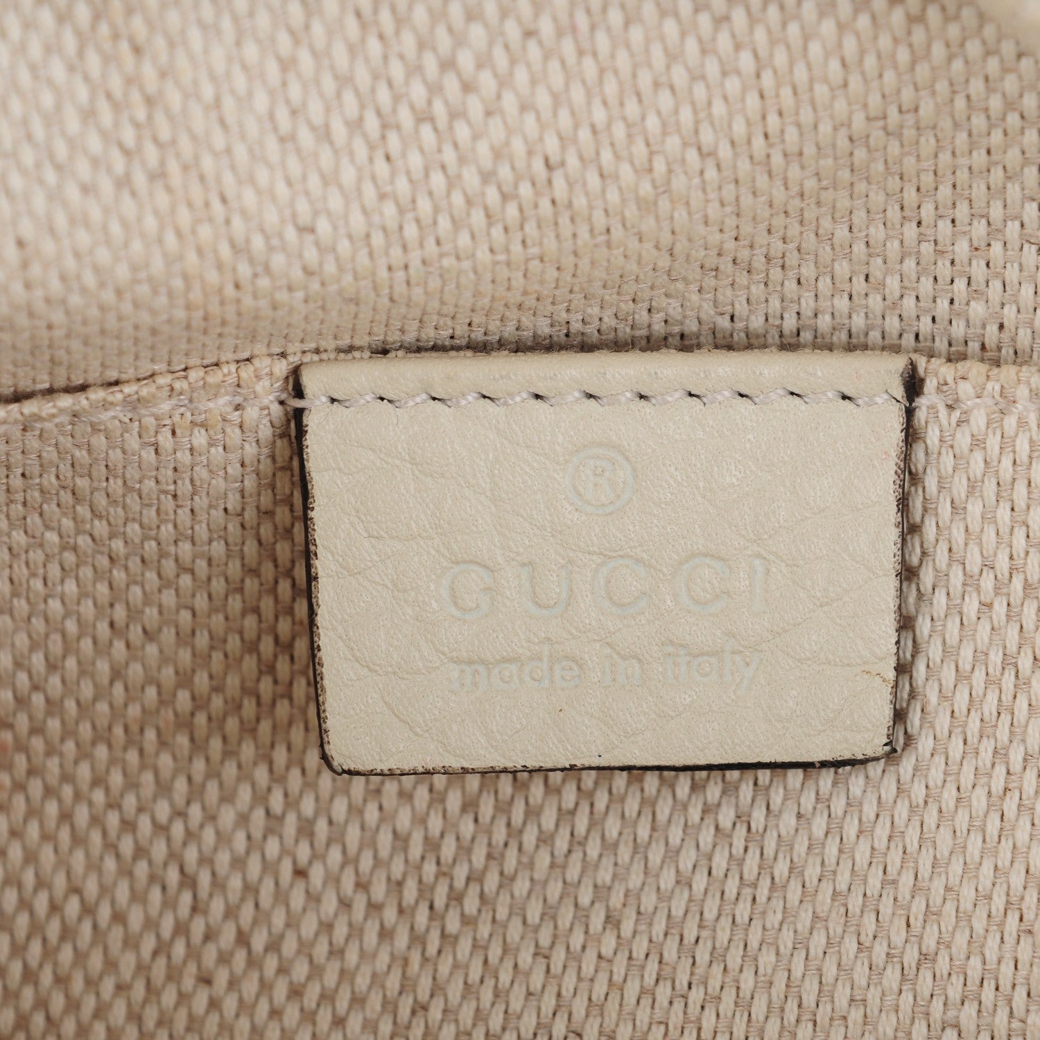 Gucci Pebbled Calfskin Small Soho Disco Bag Off White 6 of 11