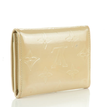 Louis Vuitton Vernis Business Card Holder Blanc Corail 3 of 9
