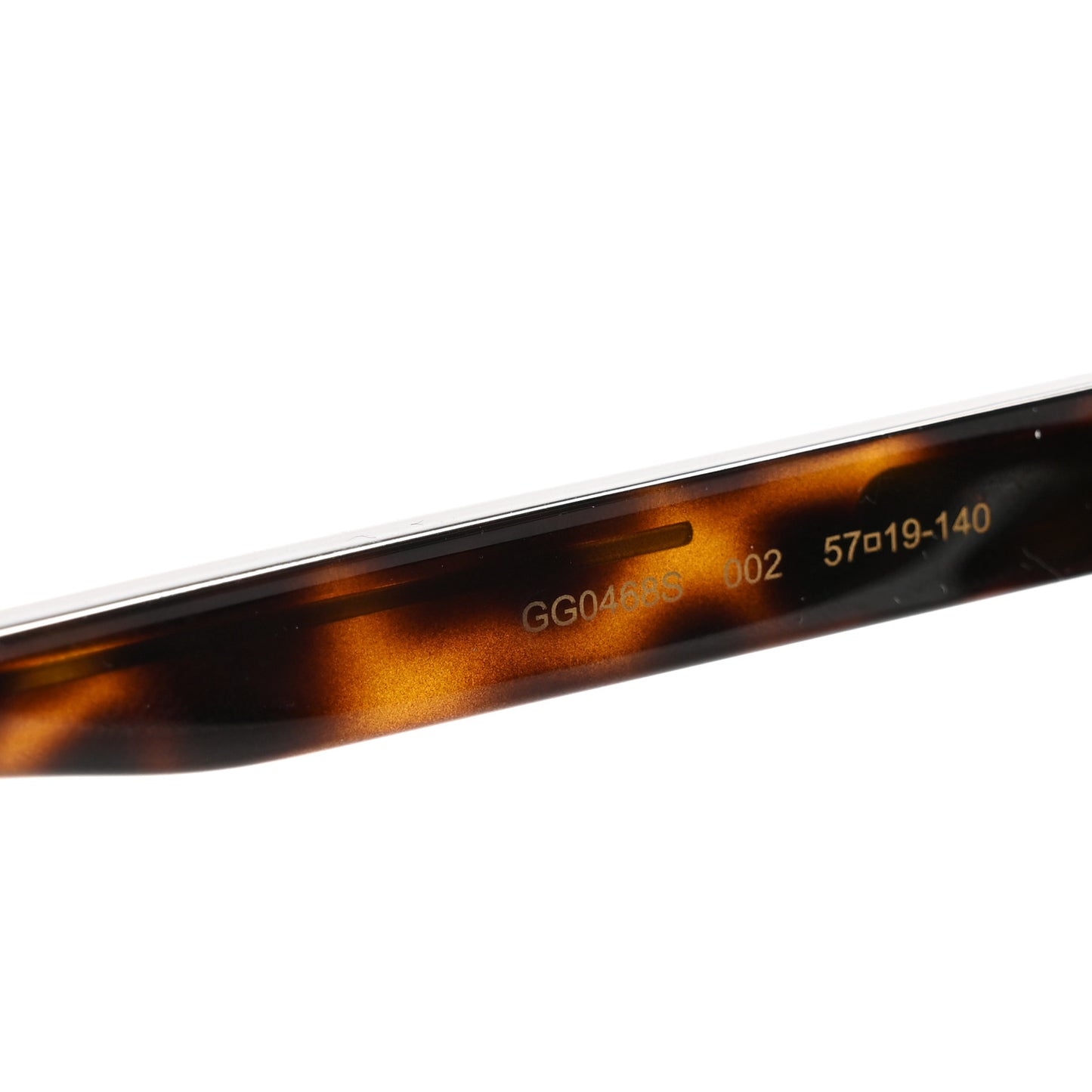 Square Frame GG0468S Sunglasses Tortoise