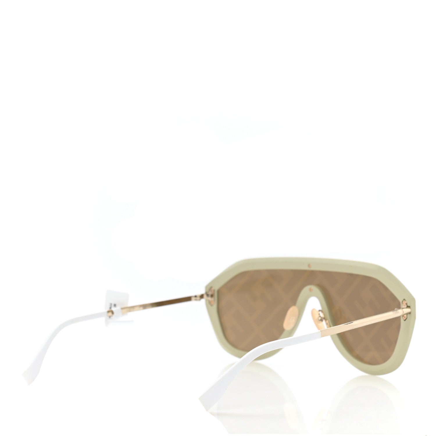 Fendi FF Fabulous Shield Sunglasses FF M0039/G/S White 3 of 7