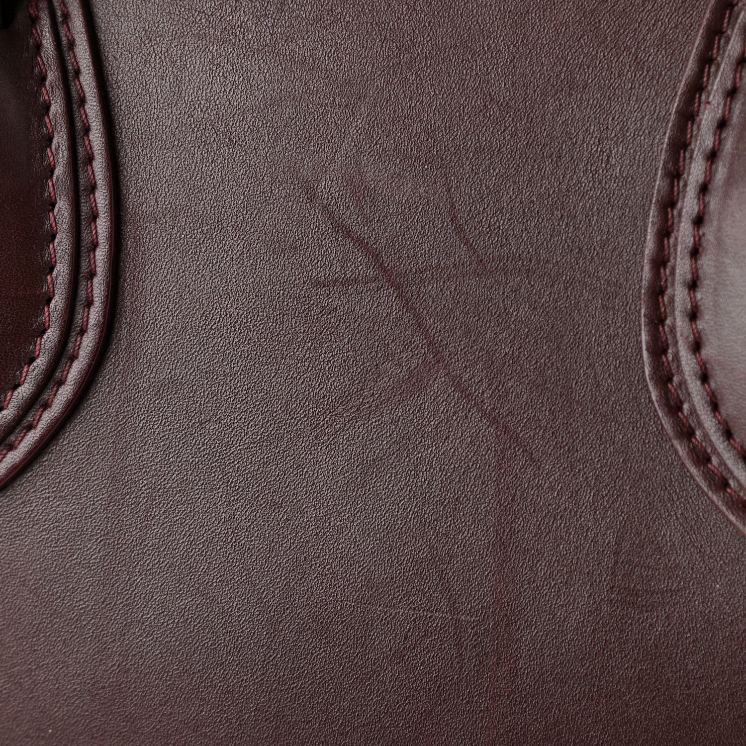 Celine Smooth Calfskin Small Luggage Burgundy 16 of 18
