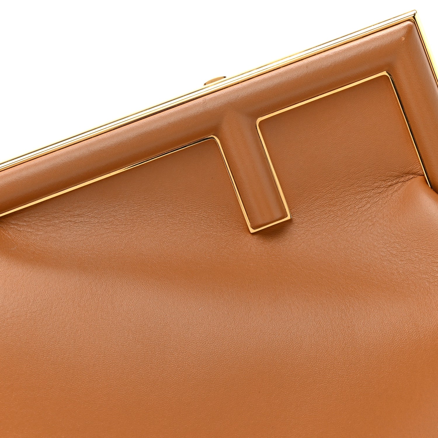 Fendi Shiny Nappa Medium Fendi First Caramello 8 of 13