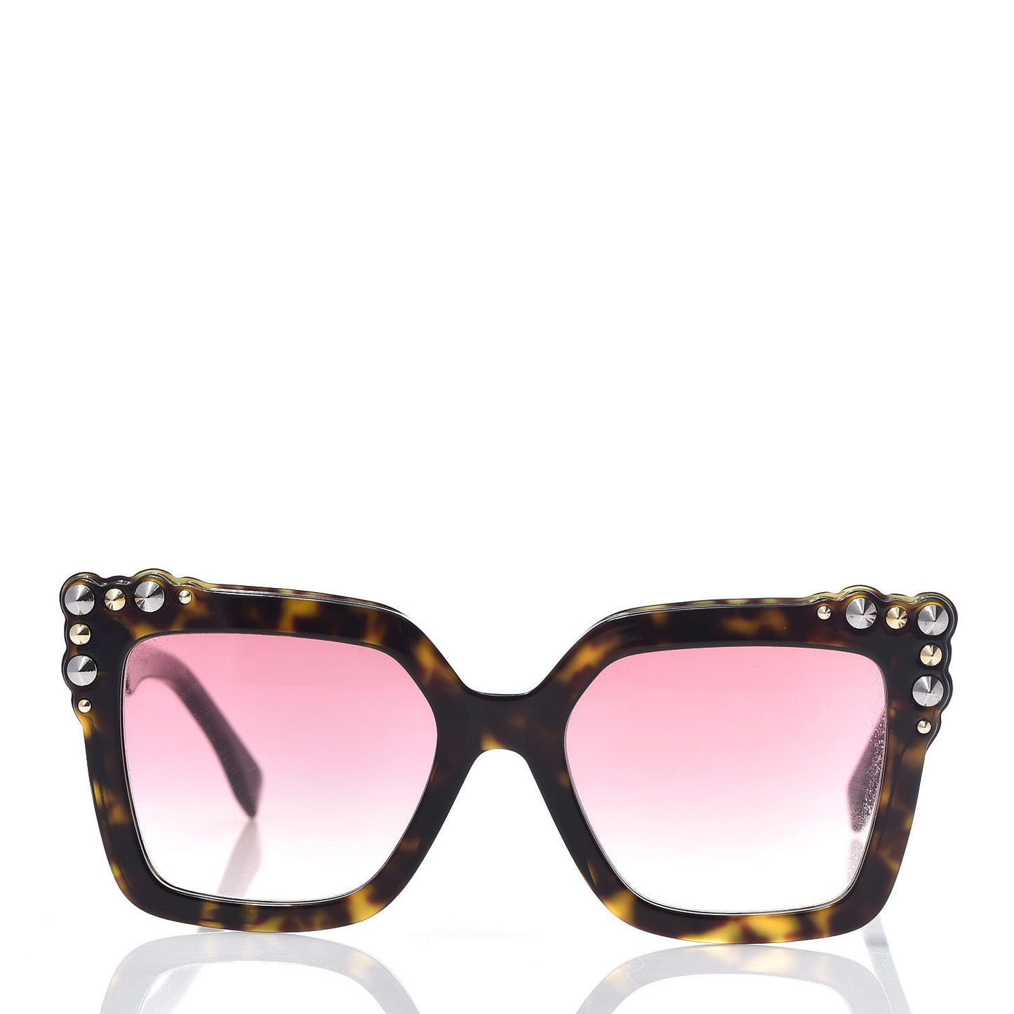Studded Can Eye Sunglasses FF 0260/S Havana
