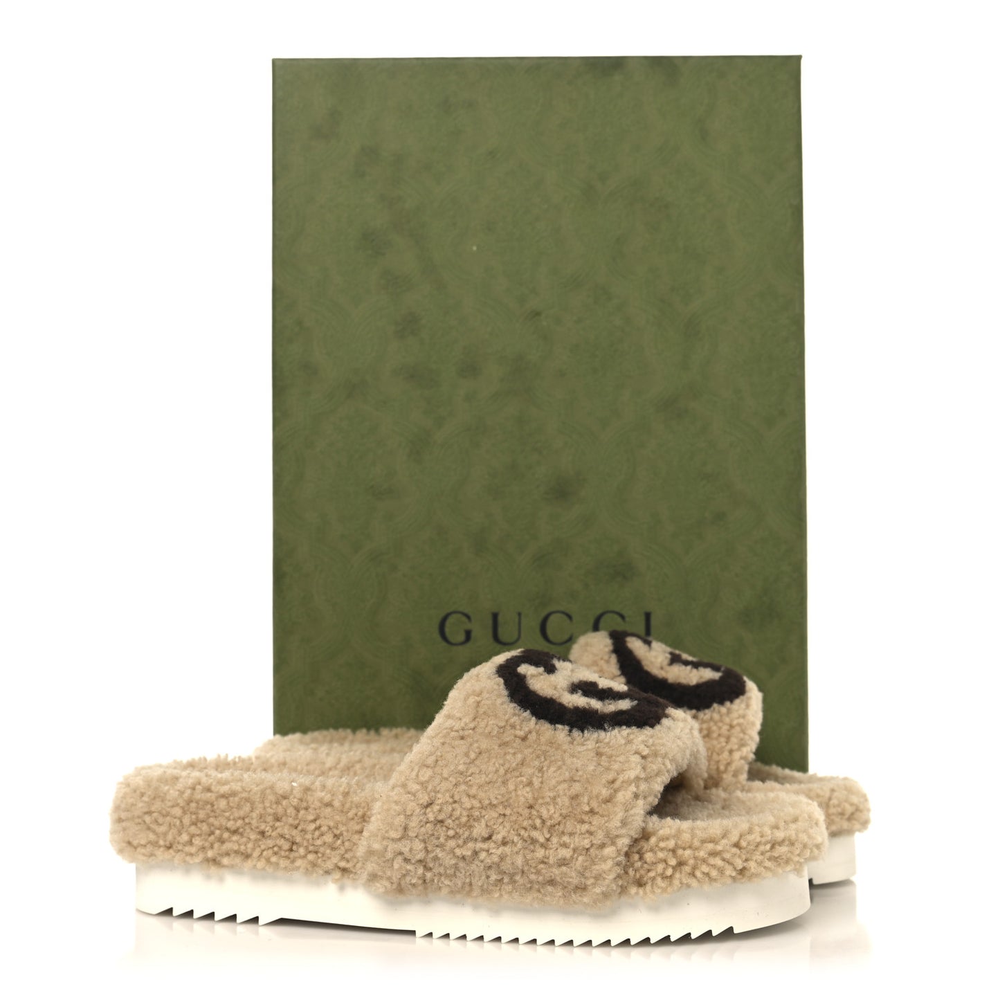 Shearling Womens Eileen Slide Sandals 38 Cocoa Butterscotch