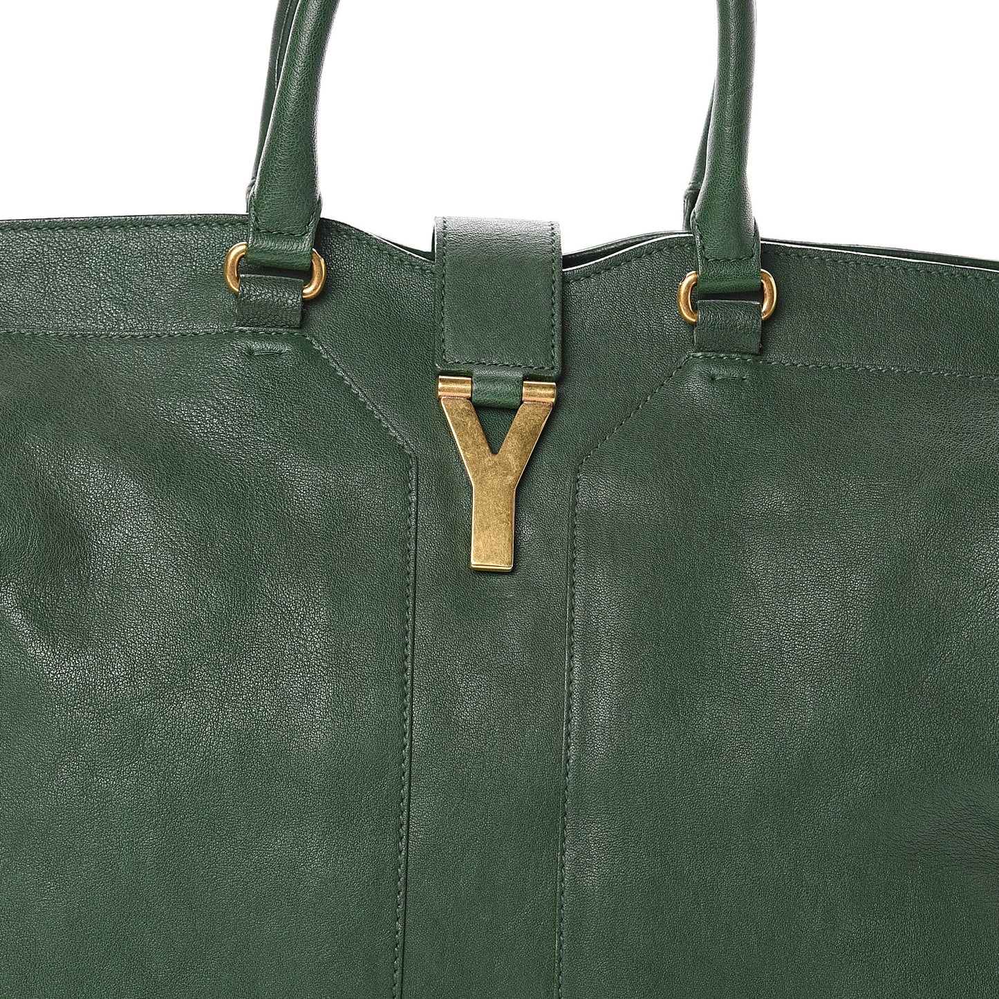 Sheepskin Large Cabas ChYc Green