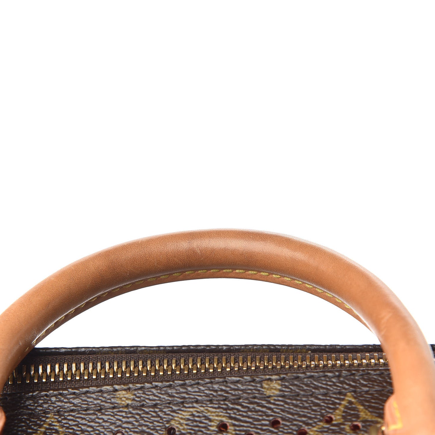 Monogram Perforated Speedy 30 Orange