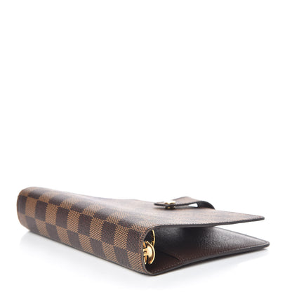 Louis Vuitton Damier Ebene Medium Ring Agenda Cover 4 of 12
