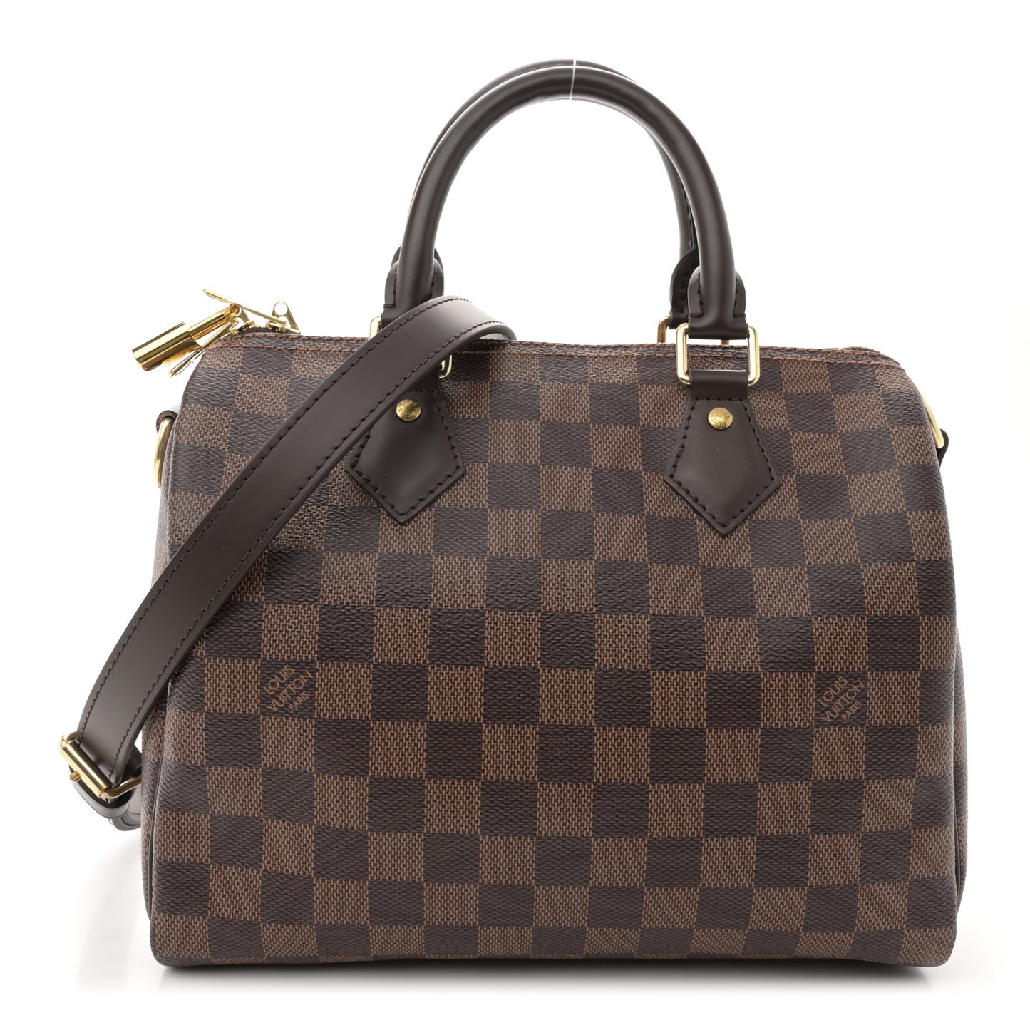 Damier Ebene Speedy Bandouliere 25