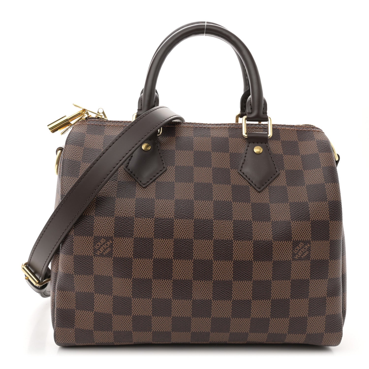Louis Vuitton Damier Ebene Speedy Bandouliere 25 1 of 11