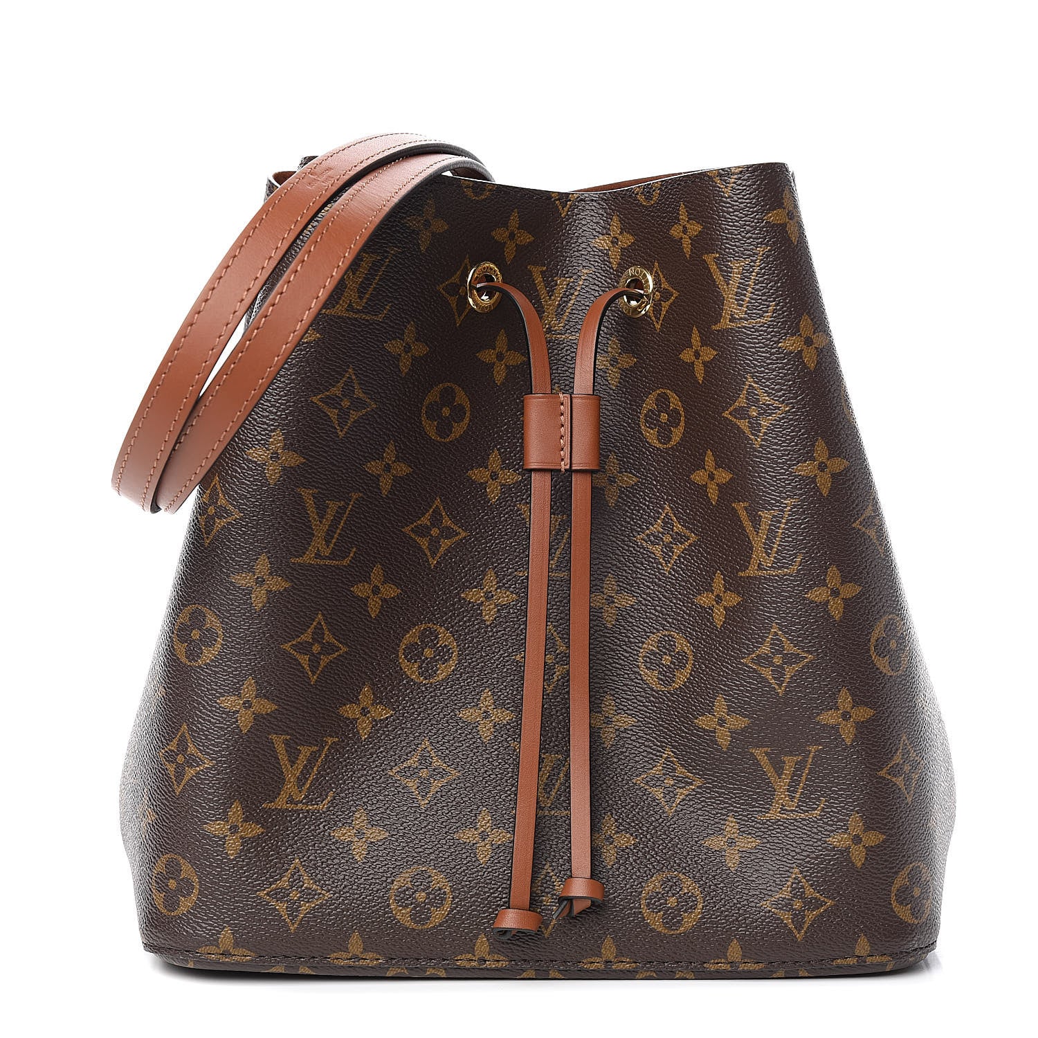 Louis Vuitton Monogram Neonoe MM Caramel 1 of 9