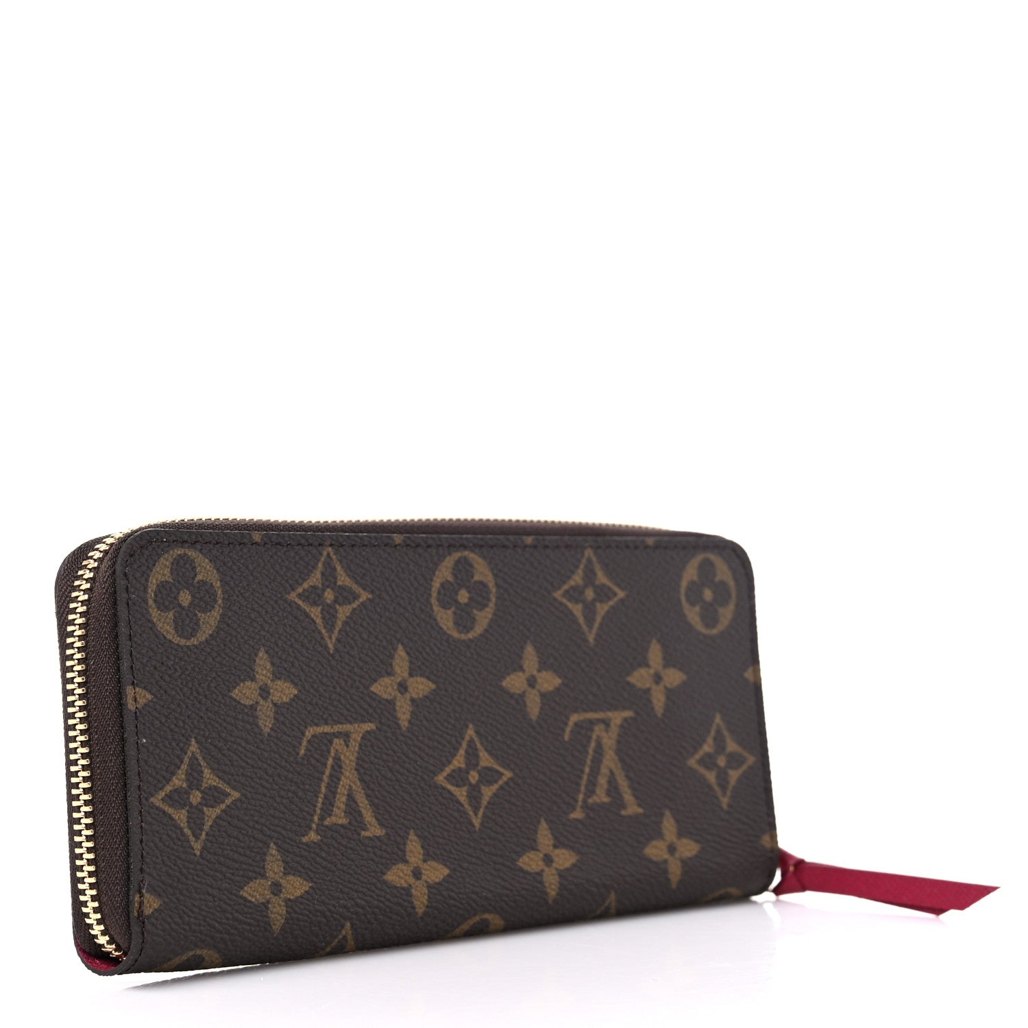 Louis Vuitton Monogram Clemence Wallet Fuchsia 3 of 10