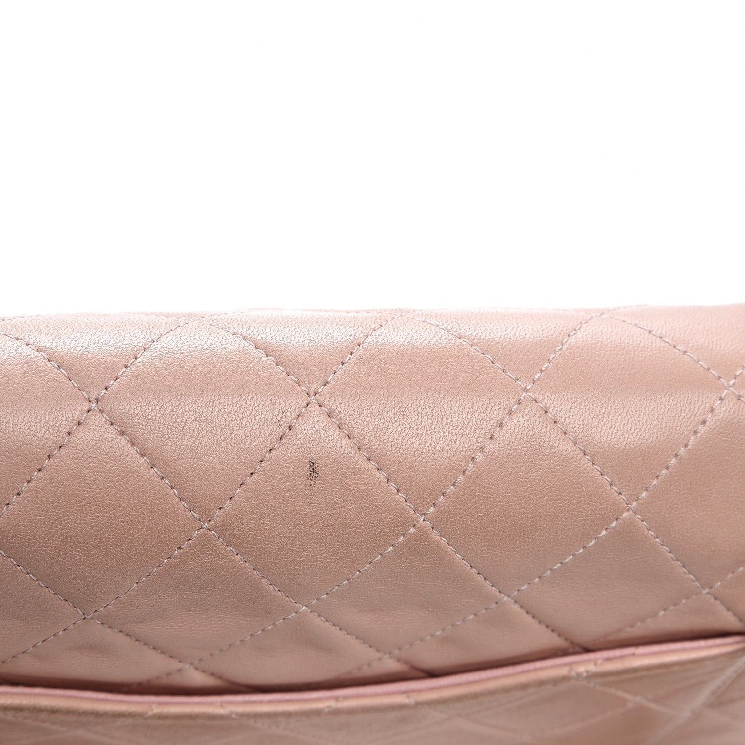 Chanel Lambskin Quilted Medium Double Flap Light Pink 12 of 17