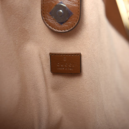 Gucci Calfskin Large Rajah Chain Tote Cuir 10 of 13