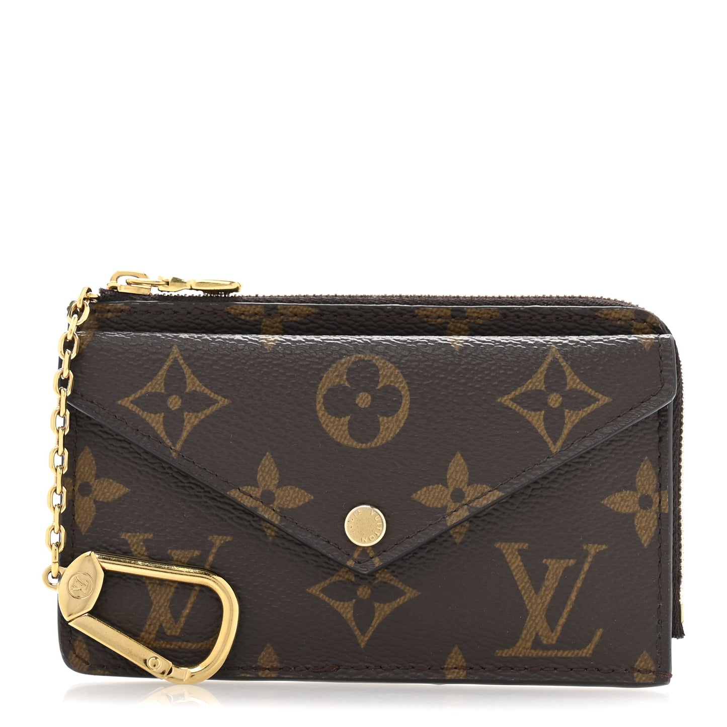 Monogram Recto Verso Card Holder Black