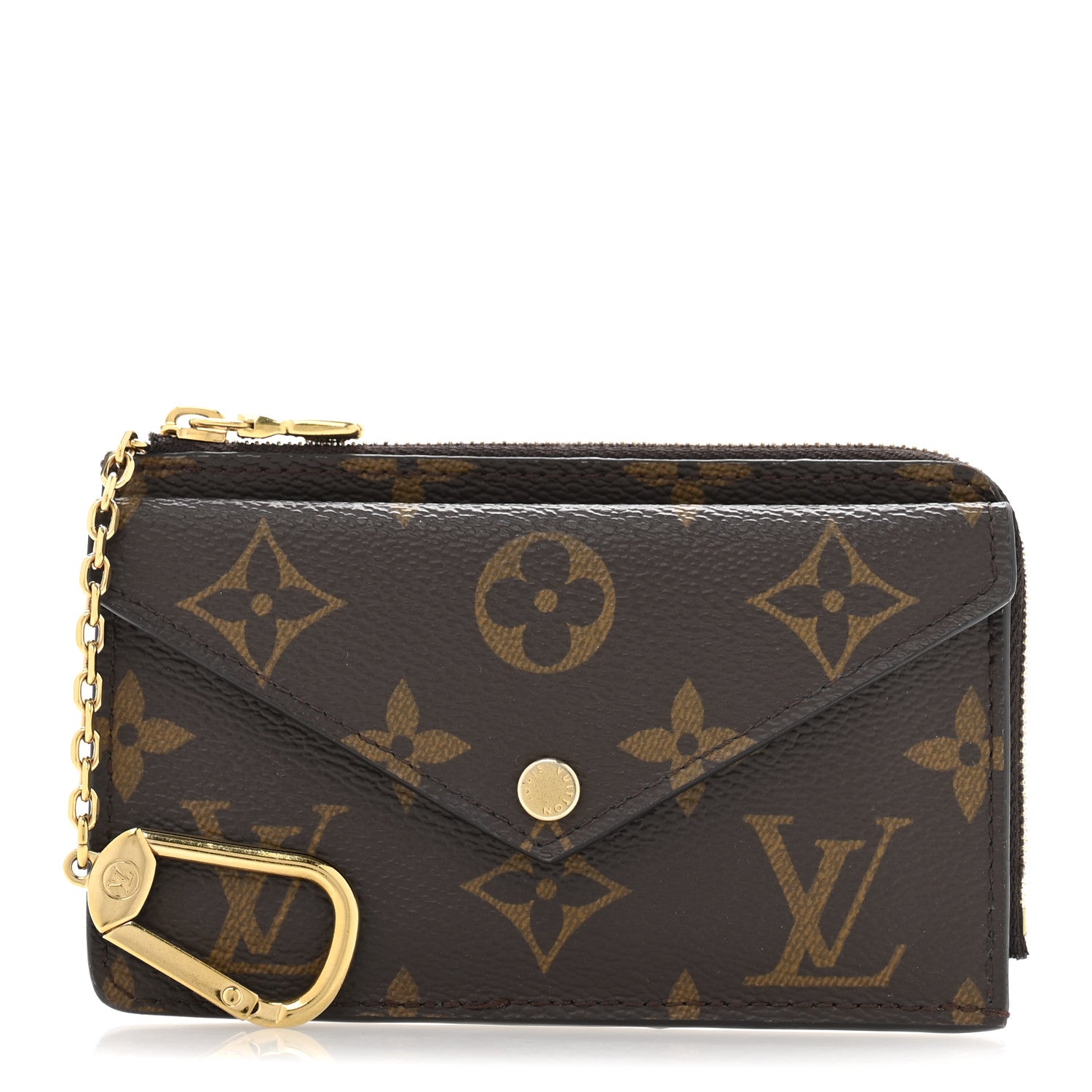 Louis Vuitton Monogram Recto Verso Card Holder Black 1 of 10