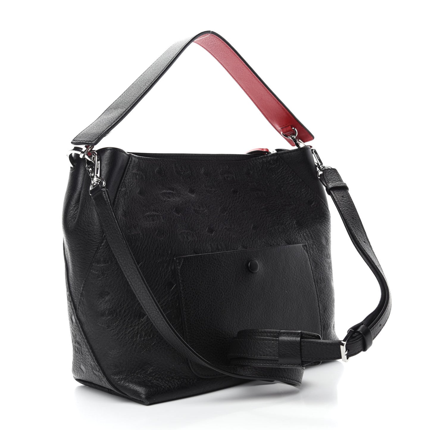 Calfskin Ottomar Medium Klara Hobo Black
