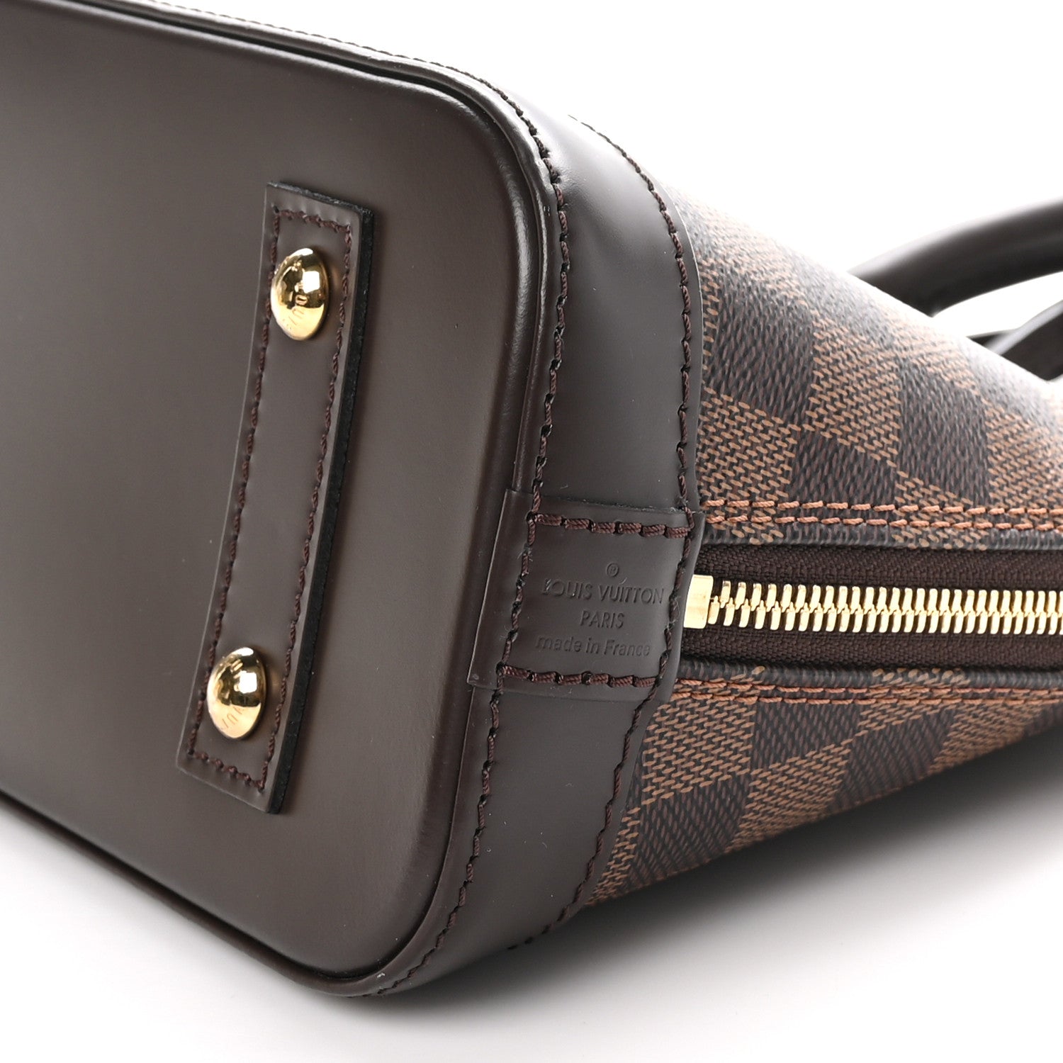 Louis Vuitton Damier Ebene Alma BB 9 of 10