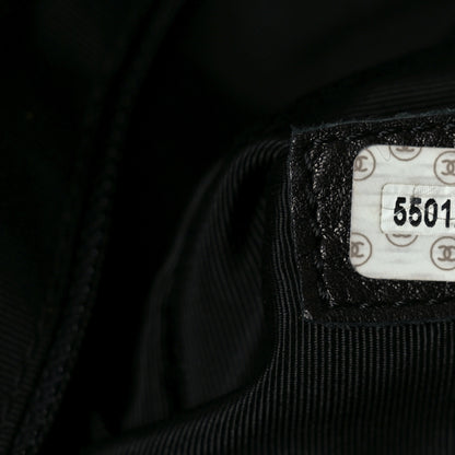 Chanel Lambskin CC Stitched Tote Black 7 of 10