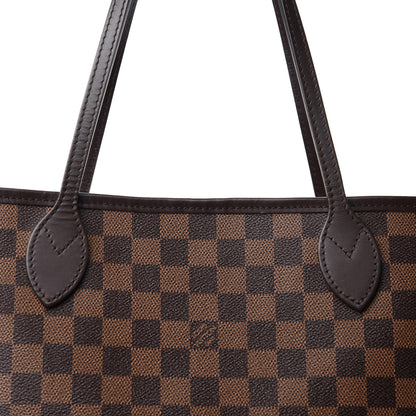 Louis Vuitton Damier Ebene Neo Neverfull MM Rose Ballerine 11 of 11
