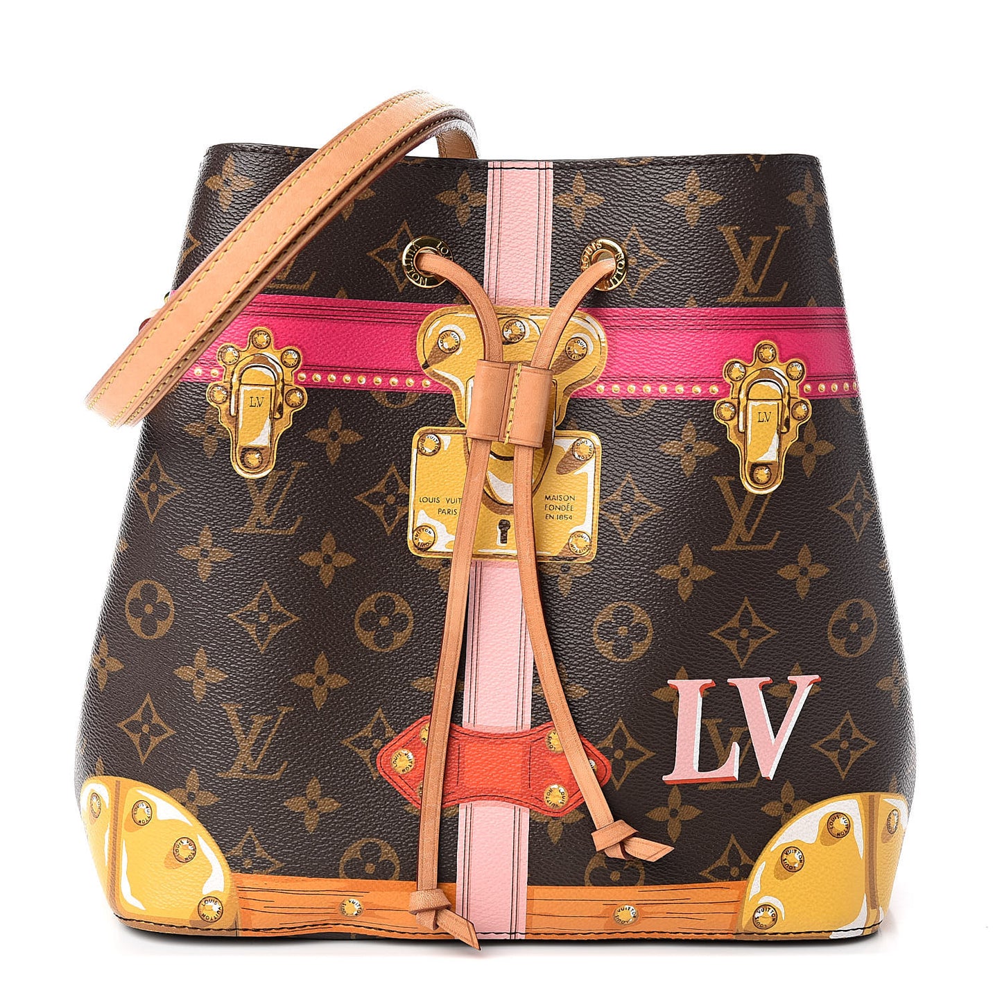Monogram Summer Trunks Neonoe