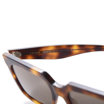 Celine Acetate Polarized Square Sunglasses CL4055 Havana 6 of 9