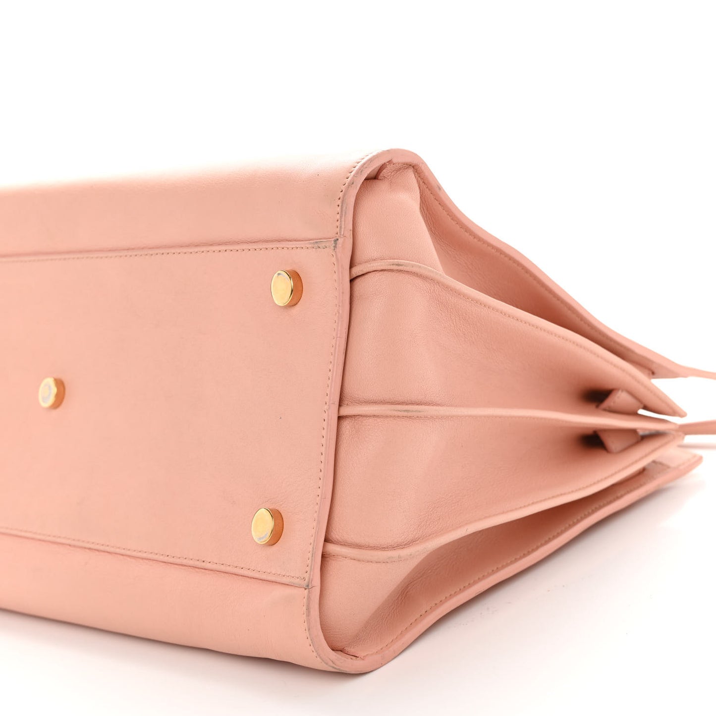 Grained Calfskin Small Sac De Jour Light Blush