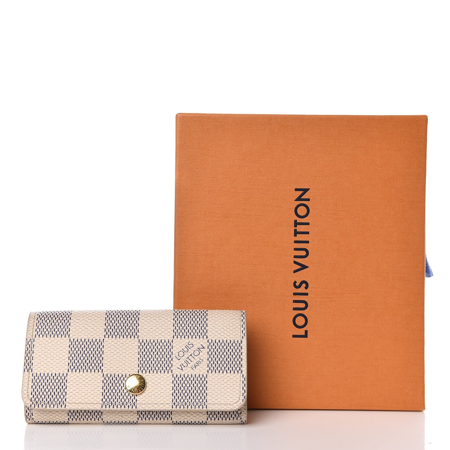 Louis Vuitton Damier Azur Multicles 4 Key Holder 10 of 10
