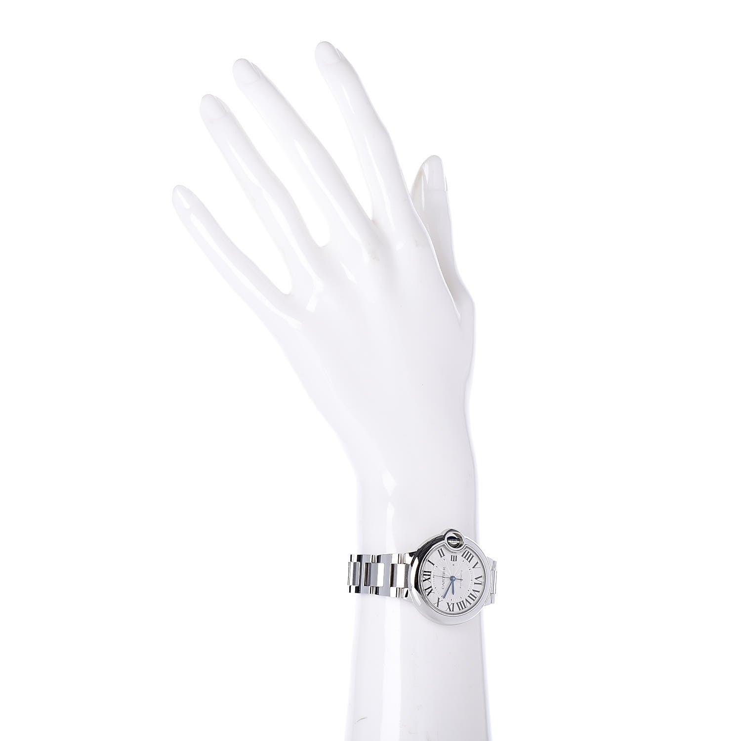 Cartier Stainless Steel 33mm Ballon Bleu De Automatic Watch 2 of 7