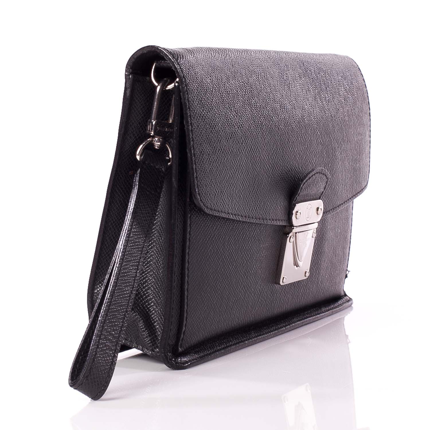 Louis Vuitton Taiga Pochette Belaia Ardoise 3 of 8