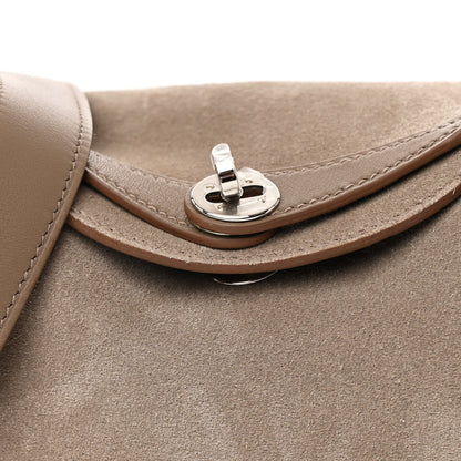 Hermes Veau Grizzly Swift Mini Lindy 20 Gris Caillou Etoupe 8 of 11