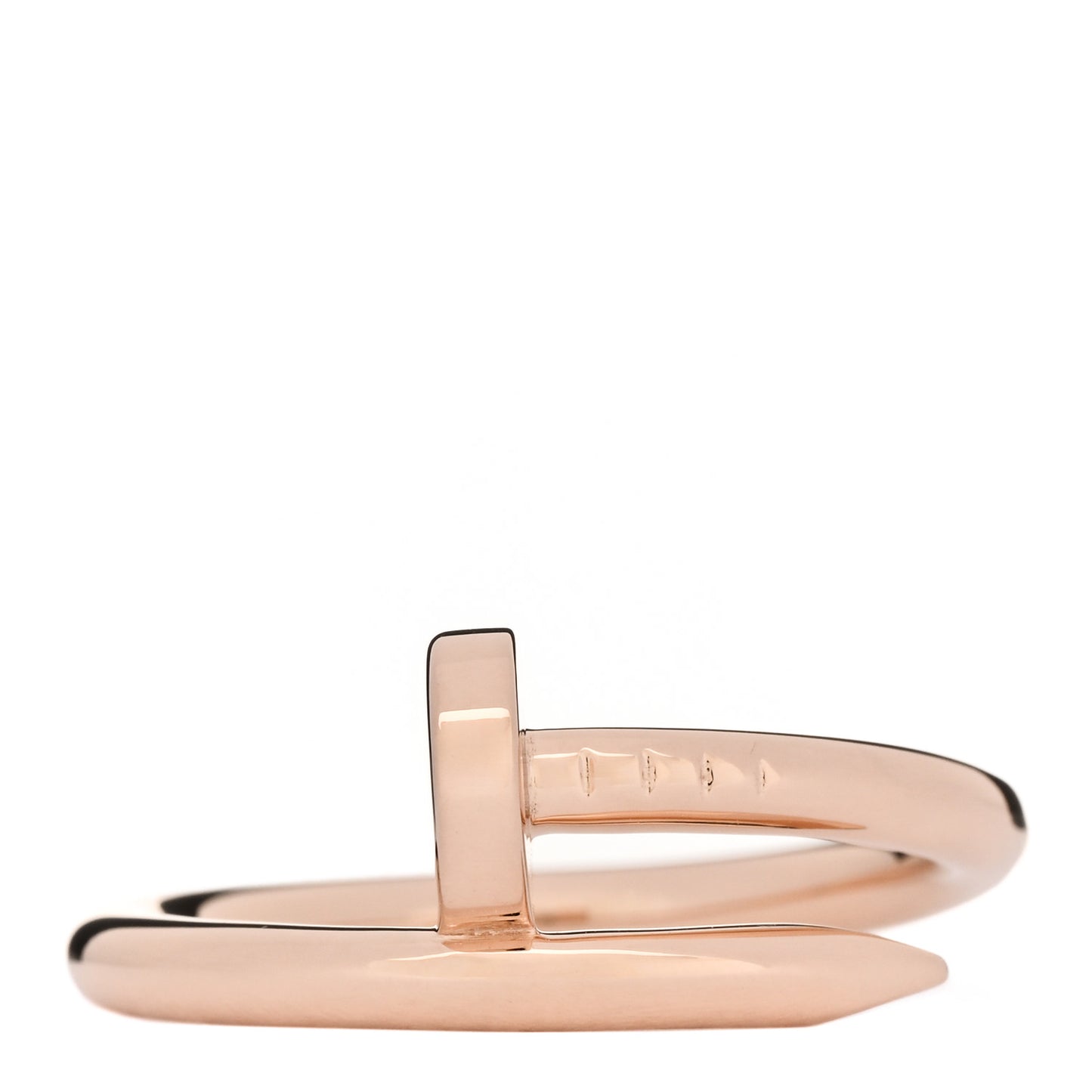 18K Pink Gold Juste Un Clou Ring 59 8.75