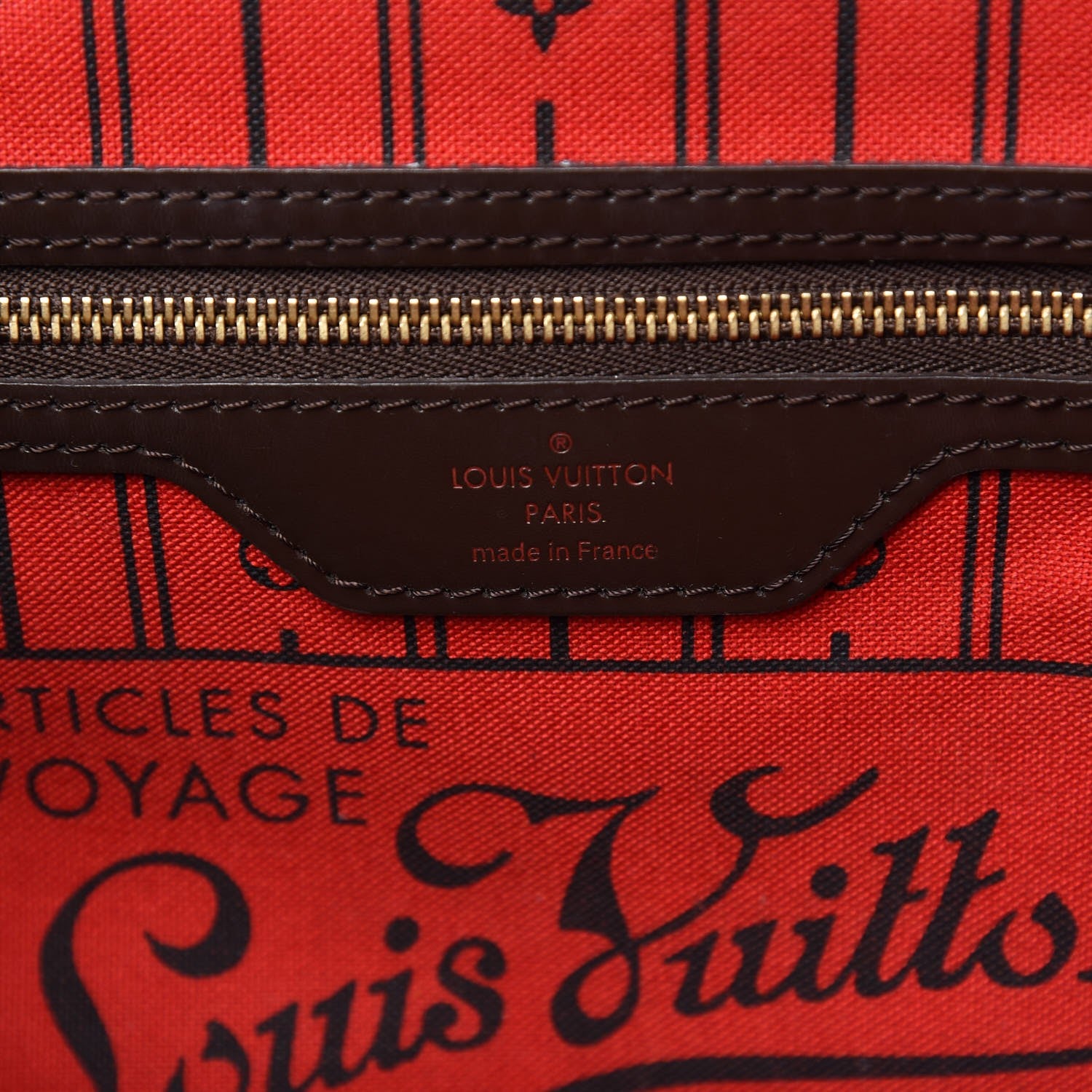 Louis Vuitton Damier Ebene Neverfull PM 7 of 14