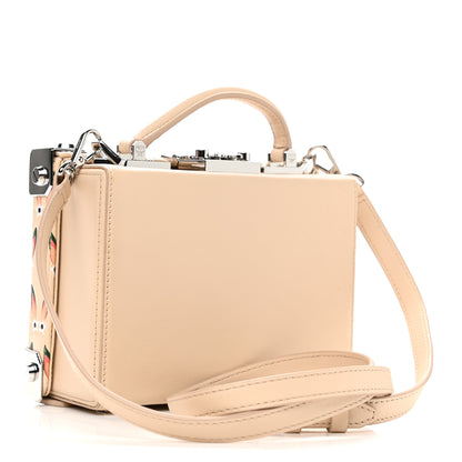 MCM Lambskin Star Eyed Bunny Small Berlin Crossbody Natural 3 of 11
