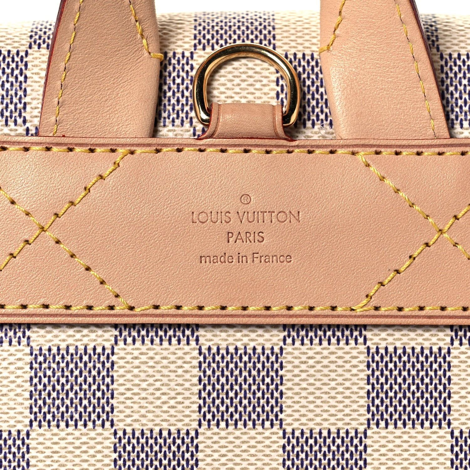 Louis Vuitton Damier Azur Sperone BB Backpack 6 of 13