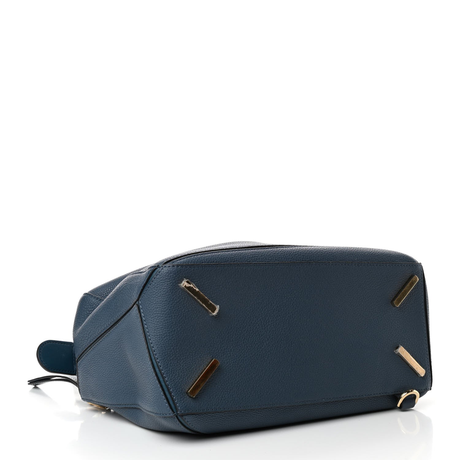 Loewe Calfskin Medium Puzzle Bag Dark Blue 3 of 4