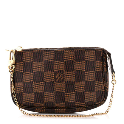 Louis Vuitton Damier Ebene Mini Pochette Accessories 1 of 7