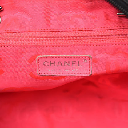 Chanel Calfskin Quilted Large Cambon Bowler Black 6 of 17