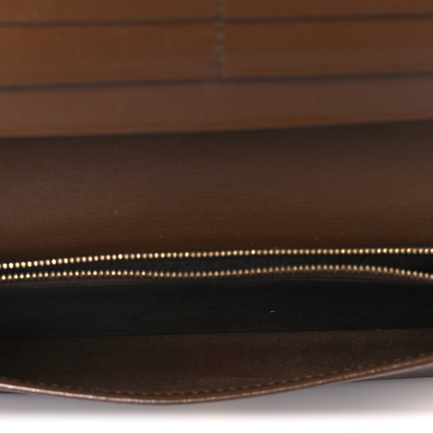 Gucci GG Supreme Monogram Azalea Calfskin Horsebit 1955 Wallet On Chain Beige Ebony Brown Sugar 5 of 10
