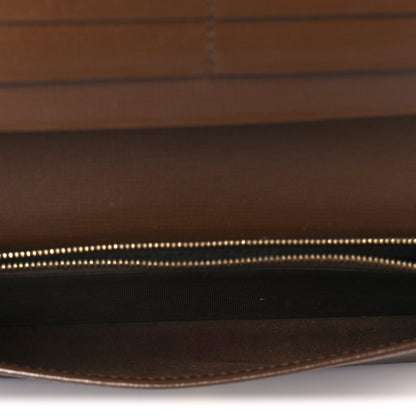Gucci GG Supreme Monogram Azalea Calfskin Horsebit 1955 Wallet On Chain Beige Ebony Brown Sugar 5 of 10