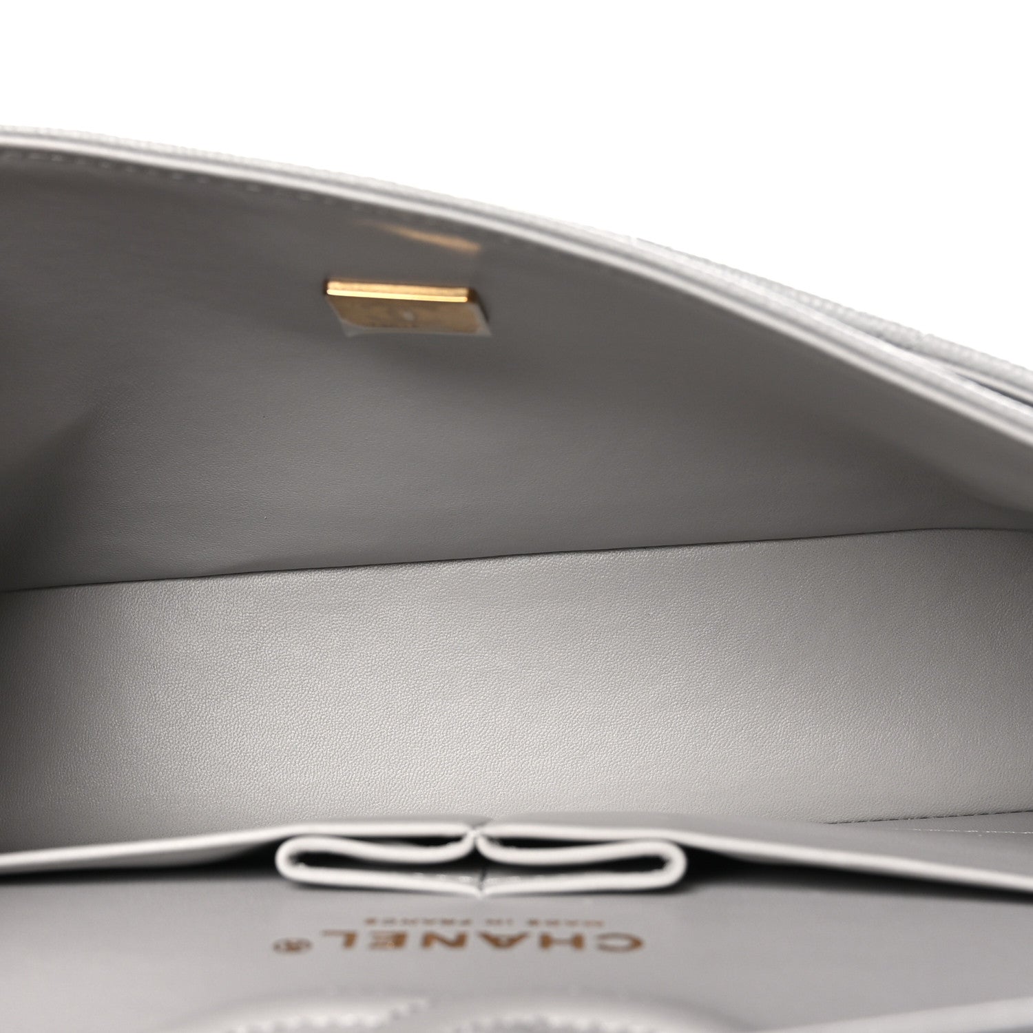 Chanel Caviar Quilted Small Double Flap Grey 5 of 12