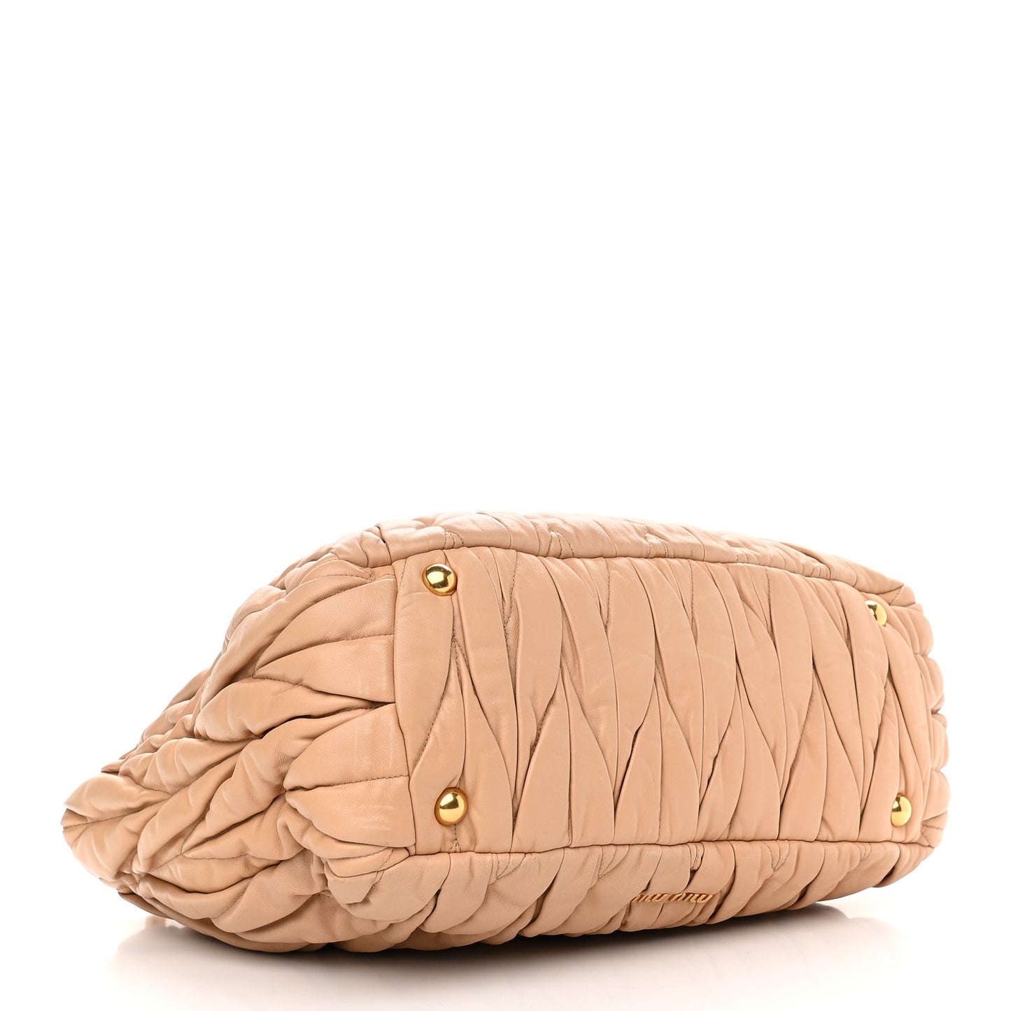 Nappa Matelasse Tote Cammeo