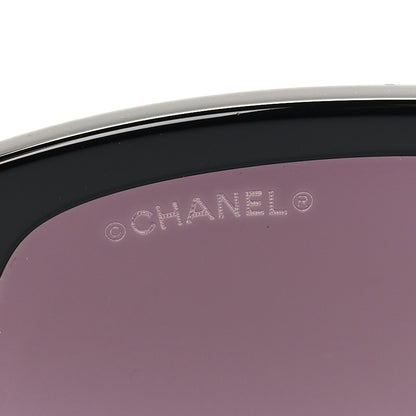 Chanel Acetate CC Logo Sunglasses 5450 Black 7 of 9