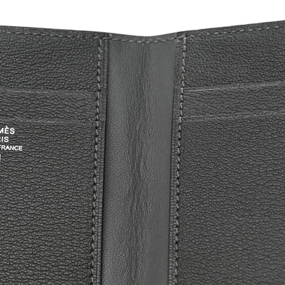 Hermes Matte Alligator MC2 Euclide Card Holder Graphite 8 of 9