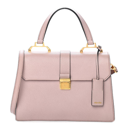 Miu Miu Goatskin Madras Top Handle Bag Mughetto 1 of 7