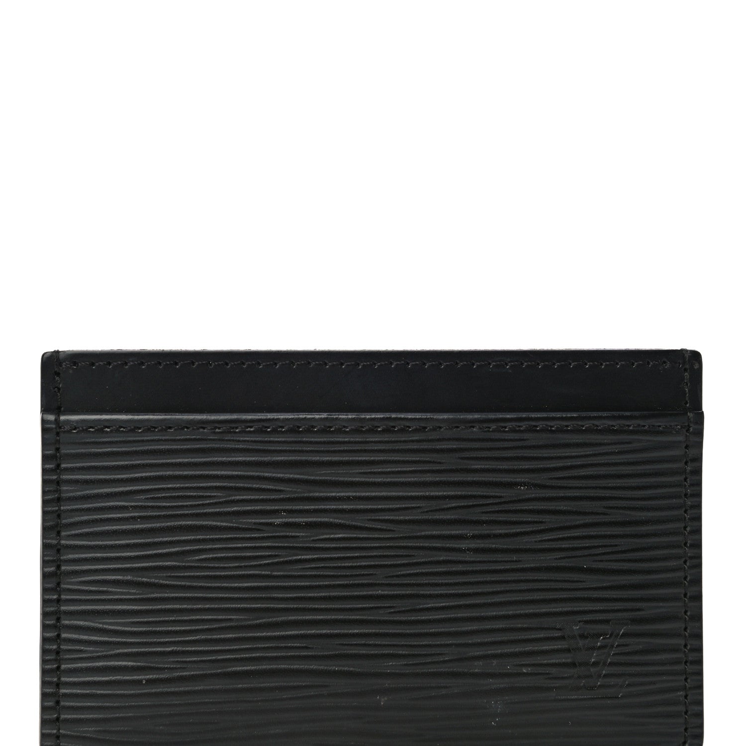 Louis Vuitton Epi Card Holder Black 7 of 10
