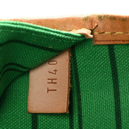 Louis Vuitton Monogram Palm Beach Neverfull GM Green 7 of 10