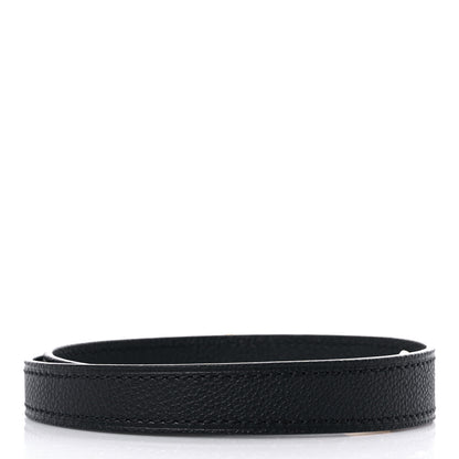 Louis Vuitton Calfskin 12mm Shoulder Strap Black 2 of 3