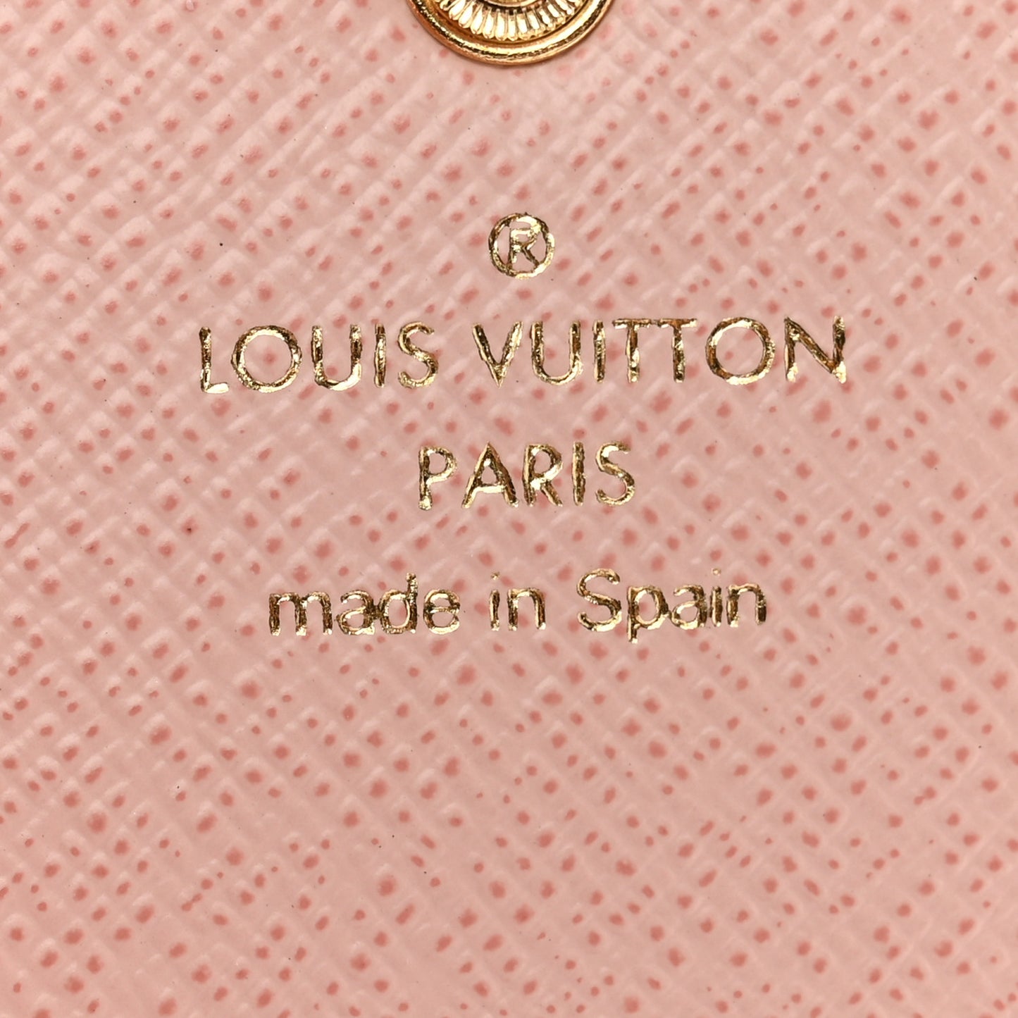 Monogram Rosalie Coin Purse Rose Ballerine