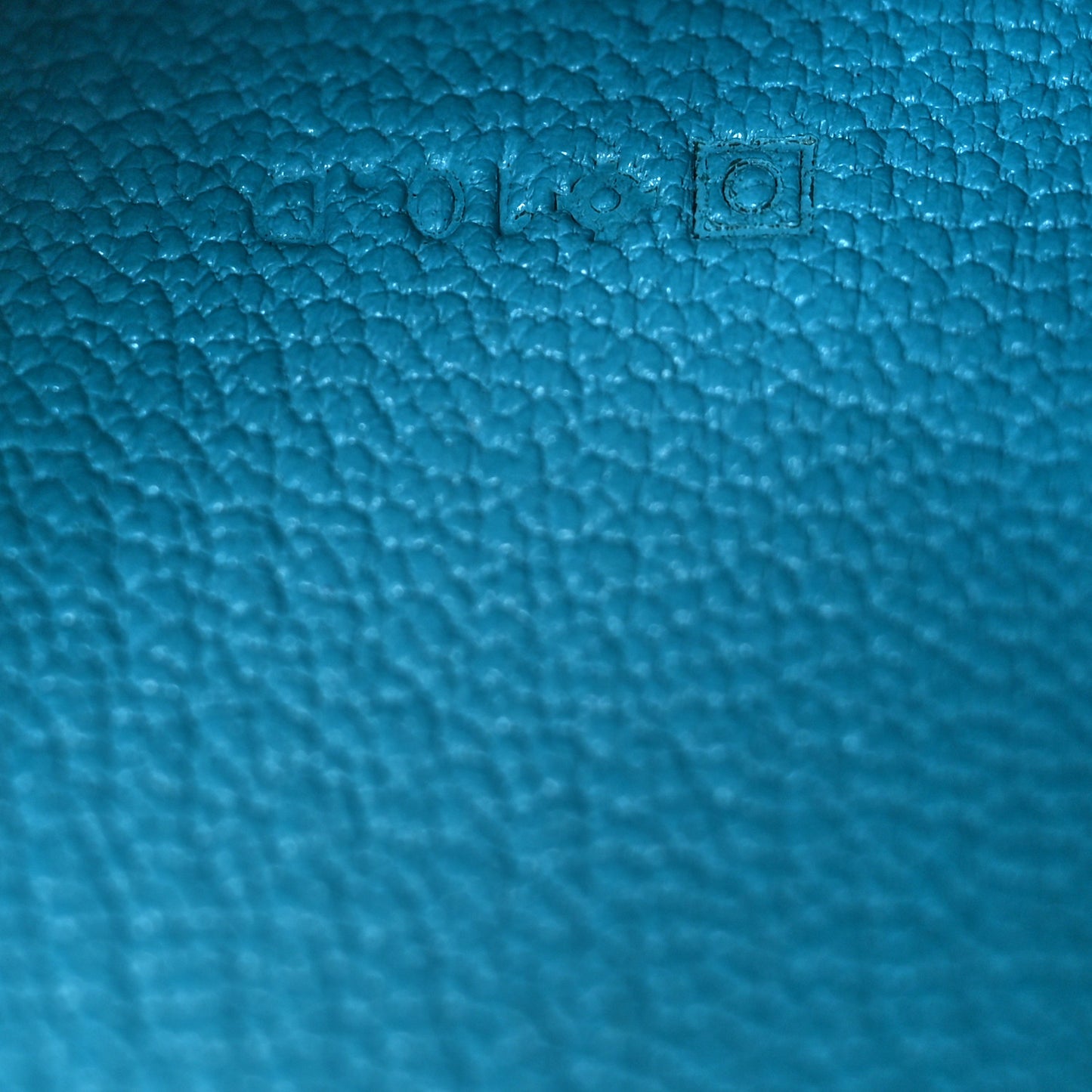 Chevre Mysore Mini Bearn Wallet Bleu Azteque